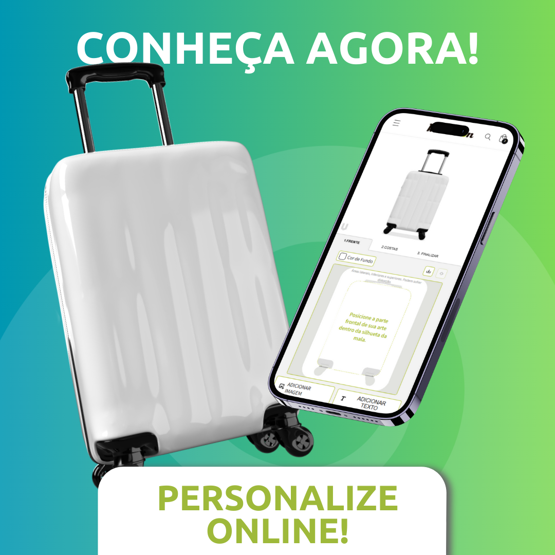 Mala Escolar Kameleon - Personalize com seu estilo