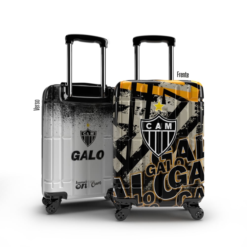 Mala de Viagem Personalizada Atlético Mineiro Kameleon