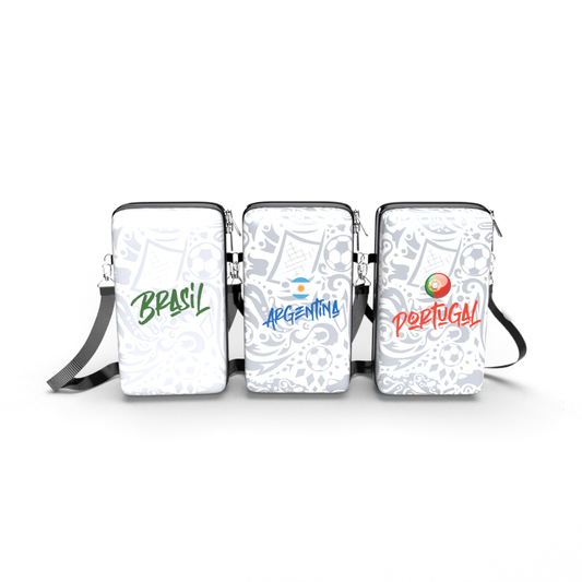 Bolsa Shoulder Bag P Vertical - Copa do Mundo - Pochete Slim Kameleon