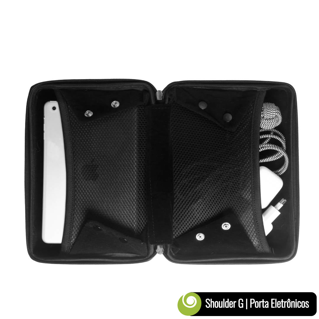 Bolsa Shoulder Bag KVRA G - Pochete/Lancheira/Estojo Kameleon