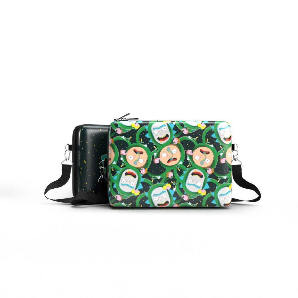 Bolsa Shoulder Bag Rick and Morty G - Pochete/Lancheira/Estojo Kameleon