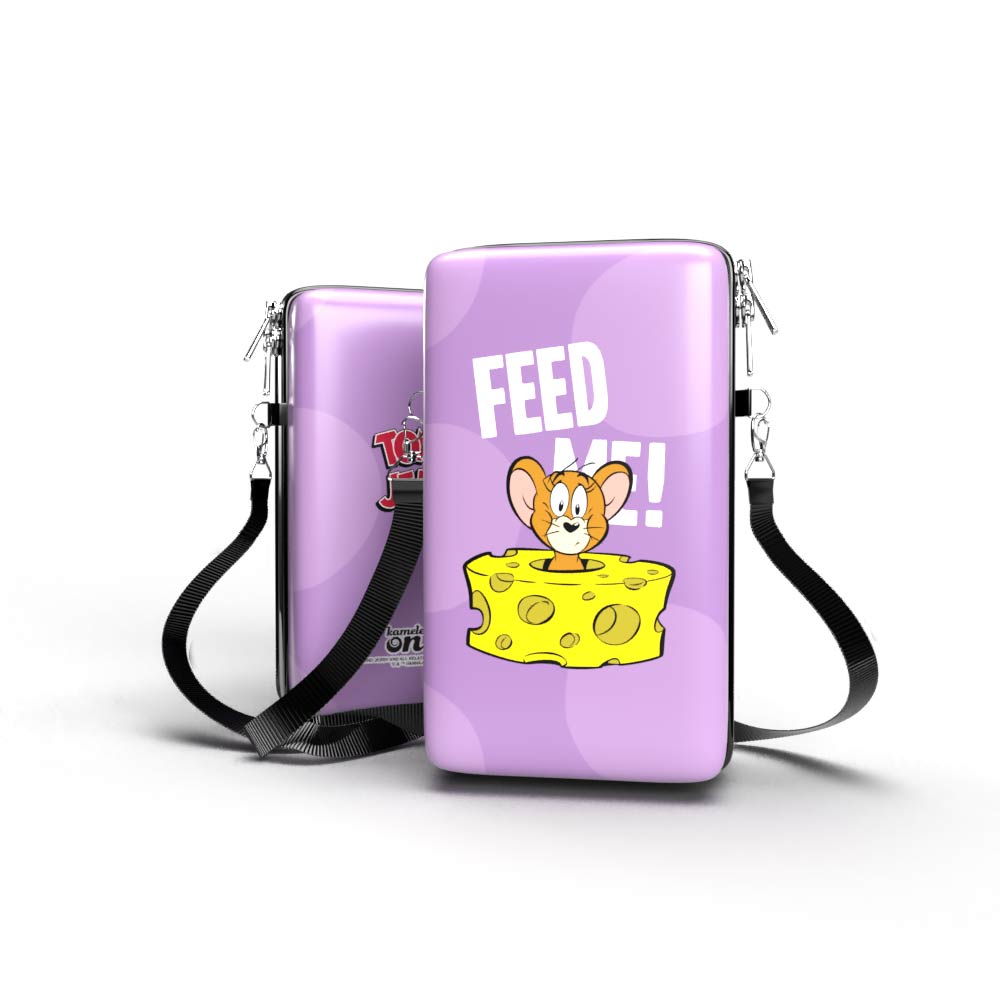 Bolsa Shoulder Bag P Vertical - Tom and Jerry - Pochete Slim