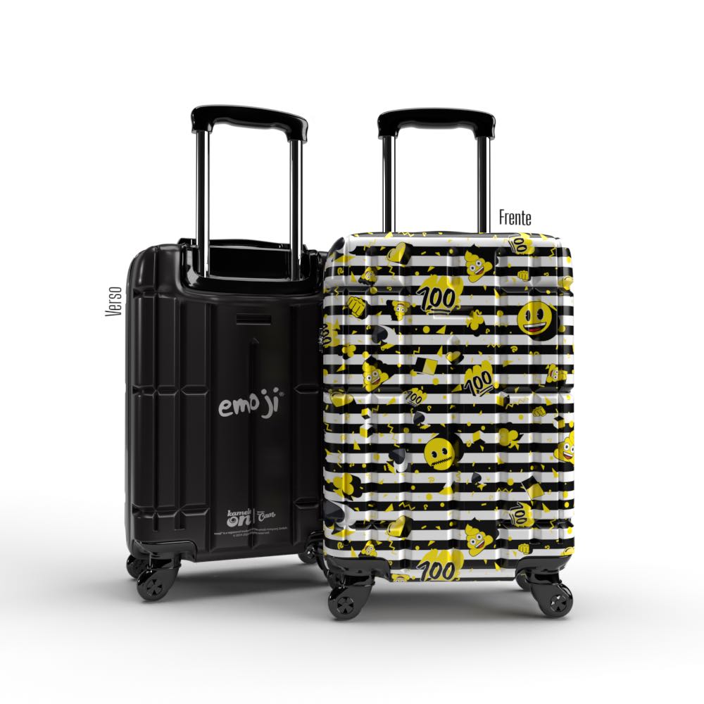 Mala de Viagem Personalizada Emoji Kameleon