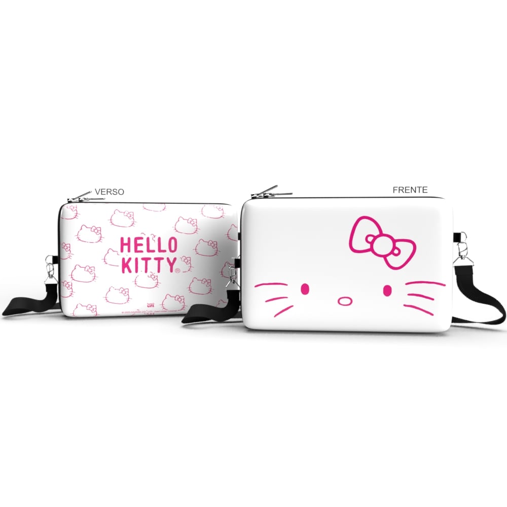 Bolsa Shoulder Bag G - Pochete Slim Kameleon - Hello Kitty