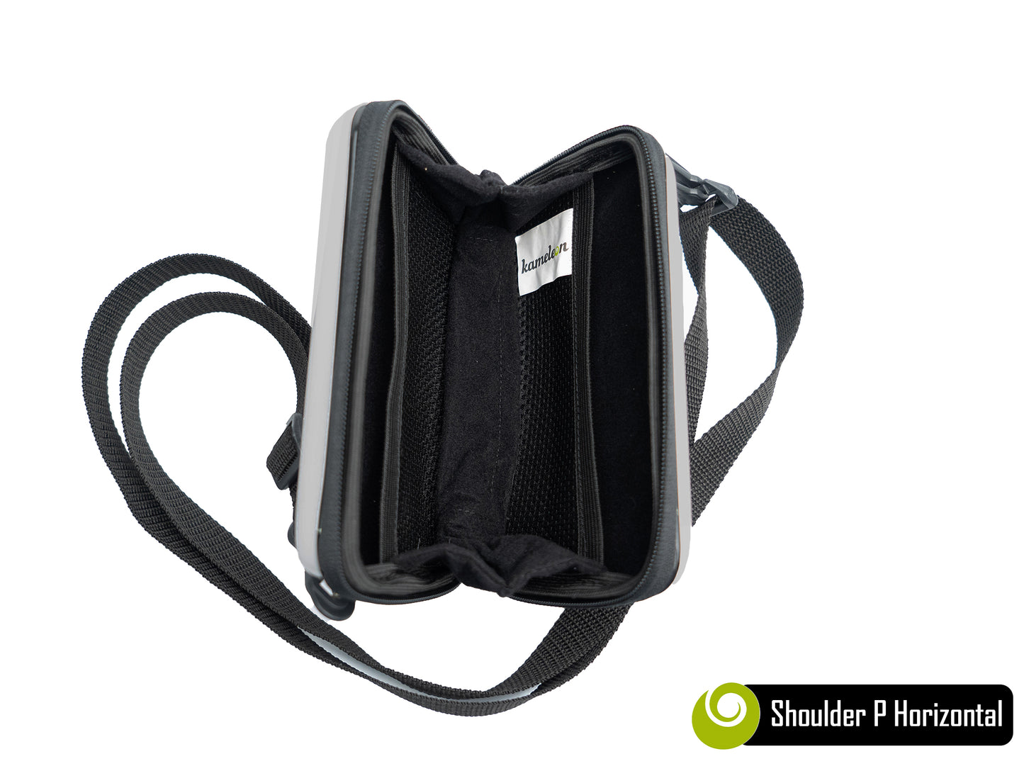 Bolsa Shoulder Bag P Horizontal - Chocolix - Pochete Slim Kameleon