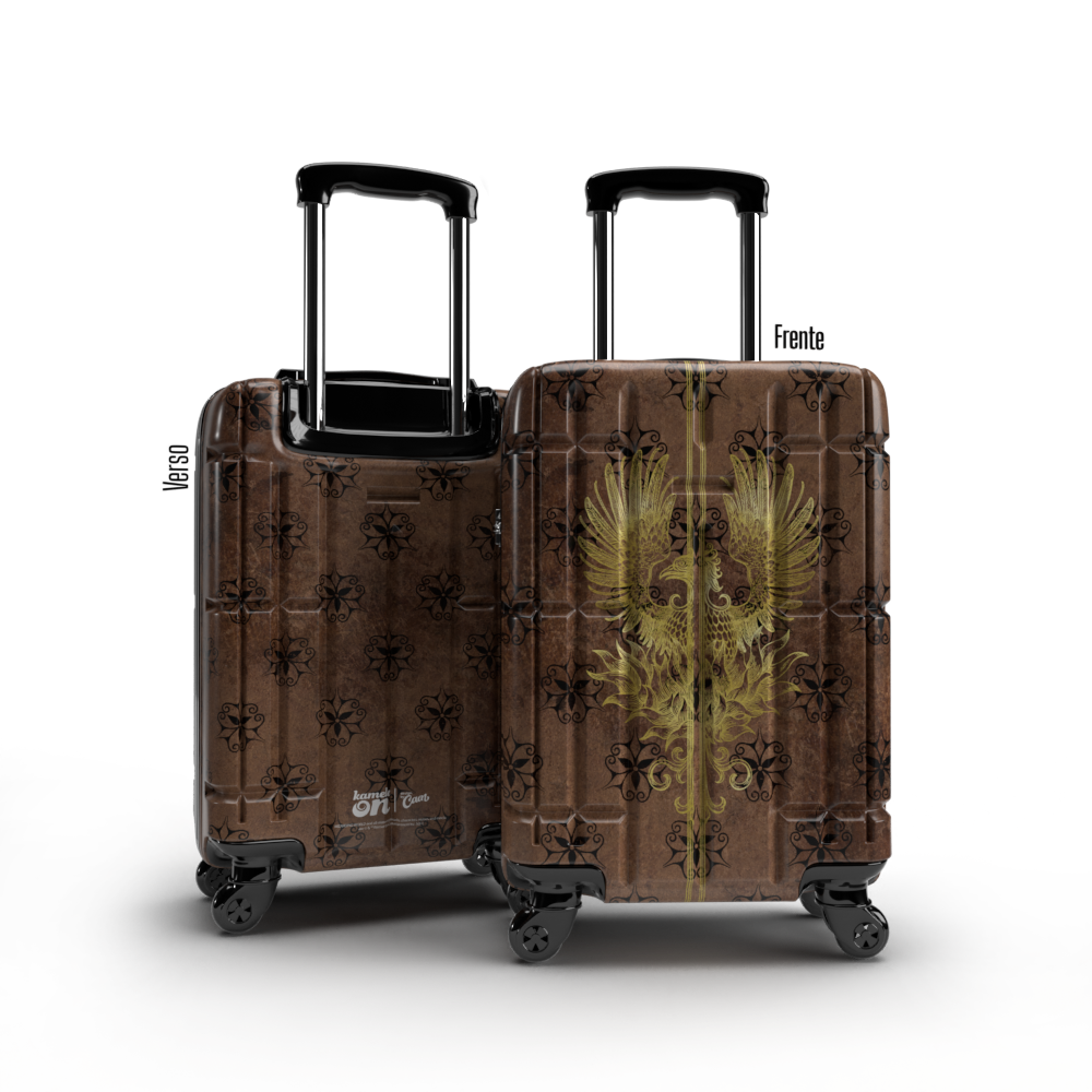 Mala de Viagem Animais Fantásticos Personalizada Kameleon