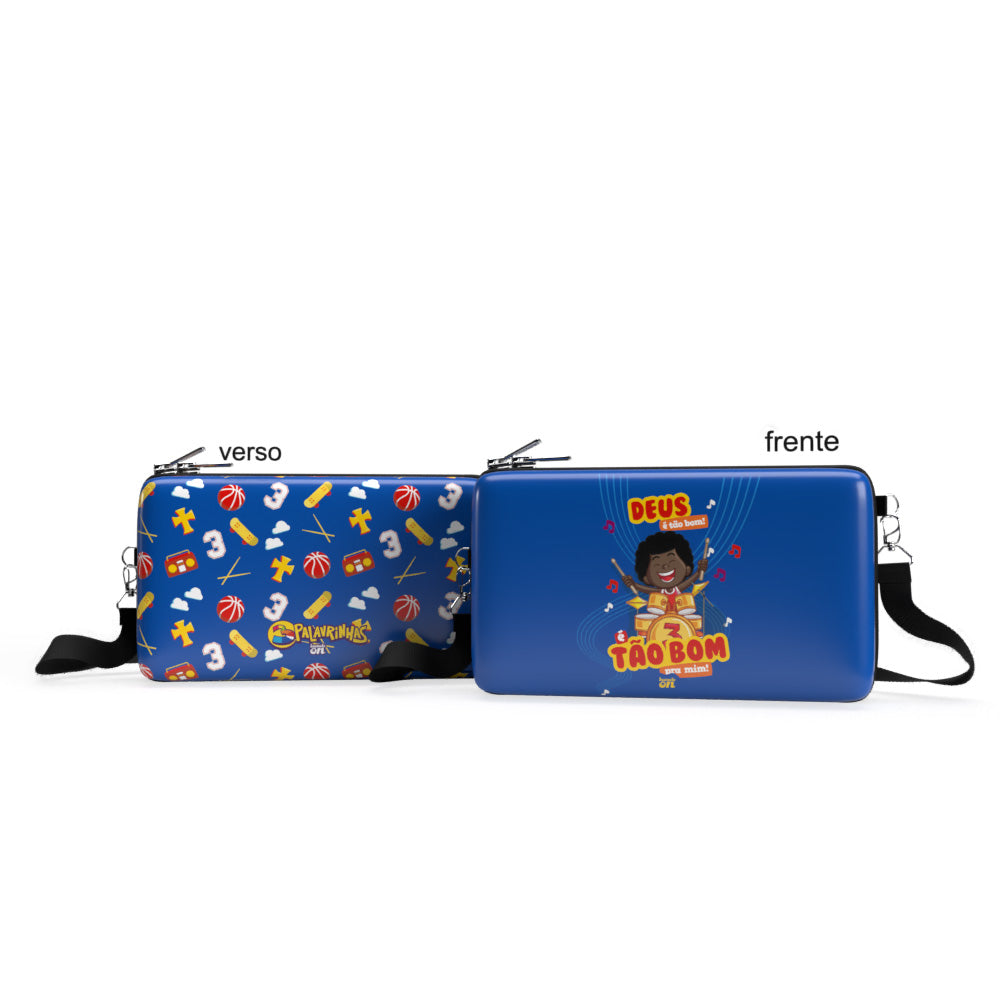Bolsa Shoulder Bag P Horizontal - 3 Palavrinhas - Pochete Slim Kameleon
