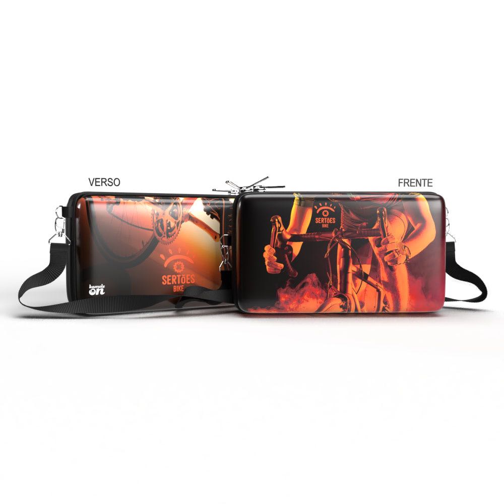 Bolsa Shoulder Bag P Horizontal - Sertões - Pochete Slim Kameleon
