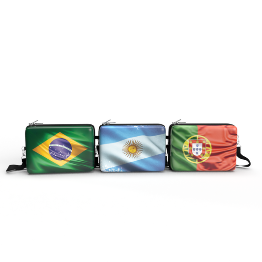 Bolsa Shoulder Bag Copa do Mundo G - Pochete/Lancheira/Estojo Kameleon