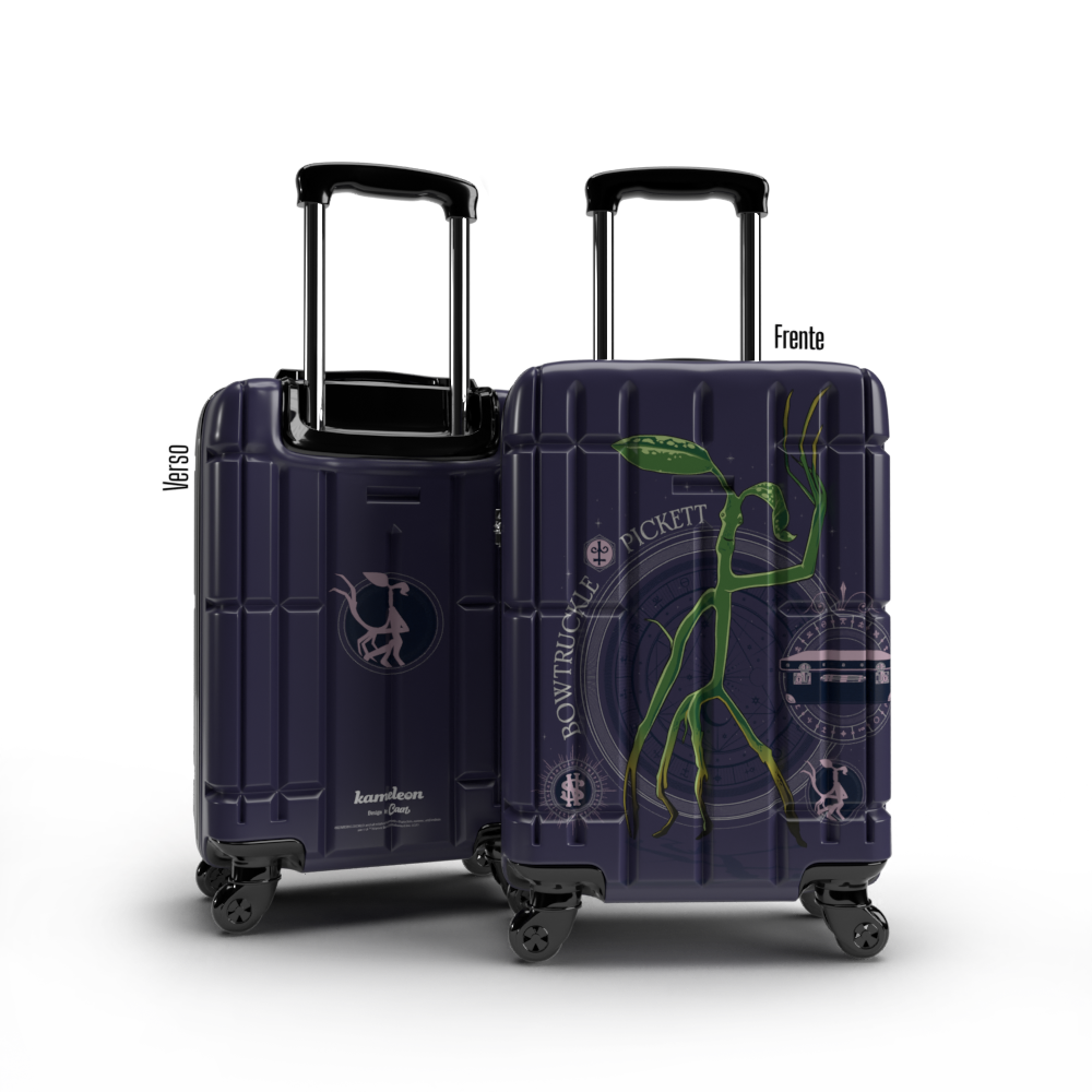 Mala de Viagem Animais Fantásticos Personalizada Kameleon