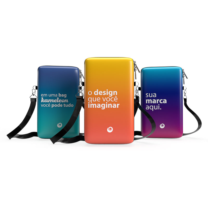 Bolsa Shoulder Bag P Vertical - Personalize com seu estilo - Pochete Slim Kameleon