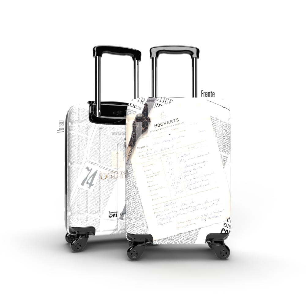 Mala de Viagem Personalizada Animais Fantásticos Kameleon