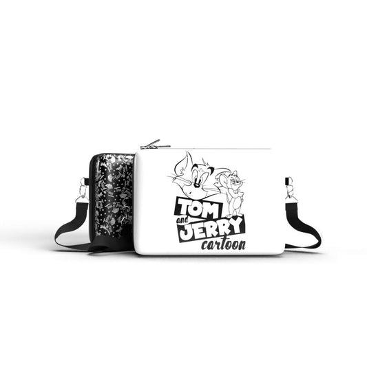 Bolsa Shoulder Bag Tom and Jerry G - Pochete/Lancheira/Estojo Kameleon