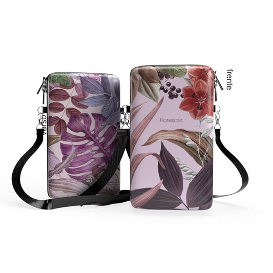 Shoulder Bag P Vertical - Plantas - Bolsa Pochete Slim - Kameleon