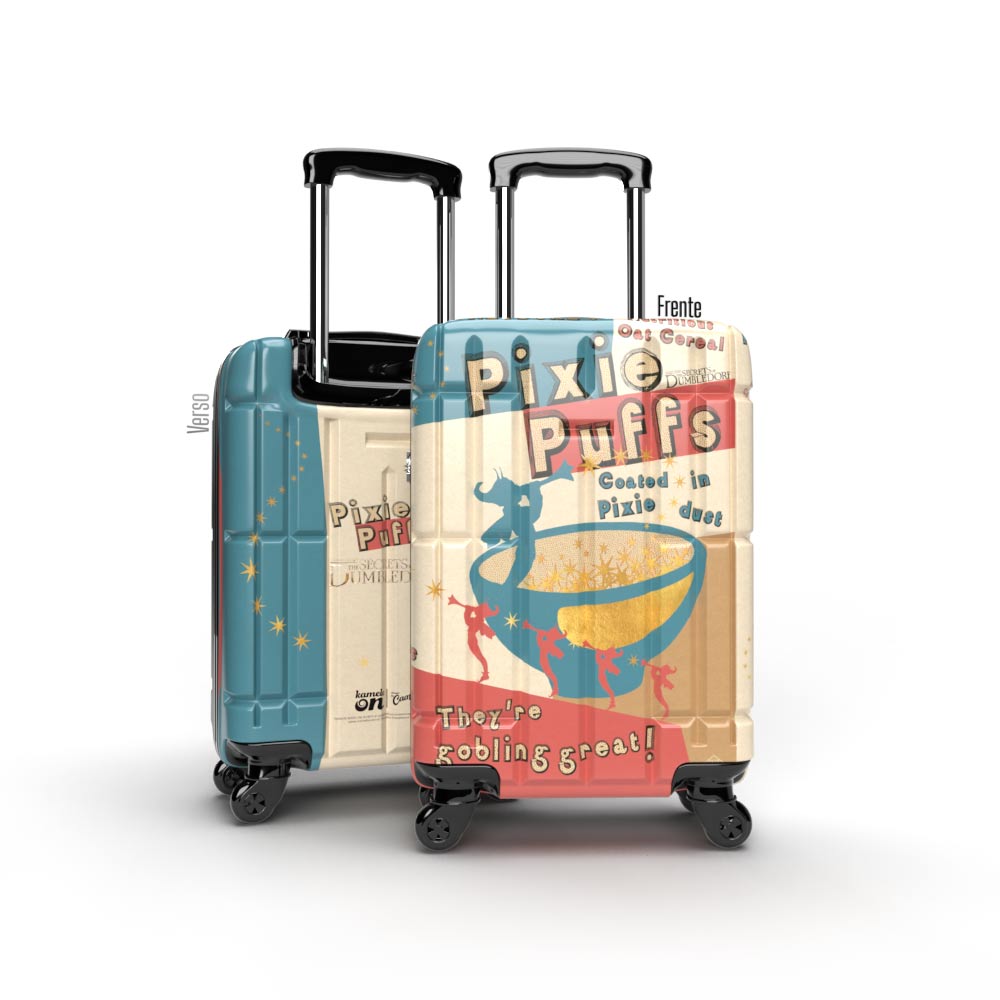 Mala de Viagem Personalizada Animais Fantásticos Kameleon