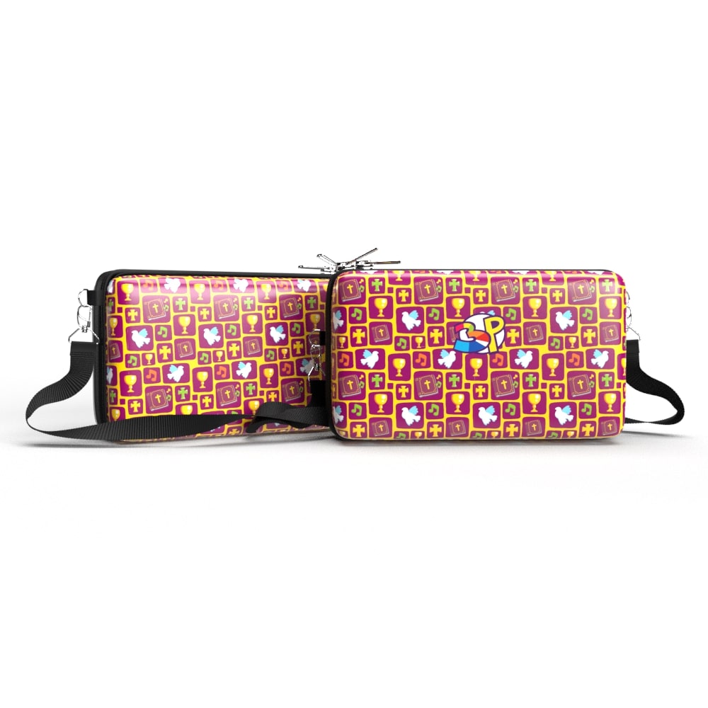 Bolsa Shoulder Bag P Vertical - 3 Palavrinhas - Pochete Slim Kameleon