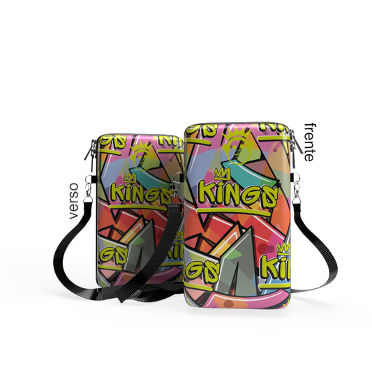 Bolsa Shoulder Bag P Vertical - KINGS - Pochete Slim Kameleon