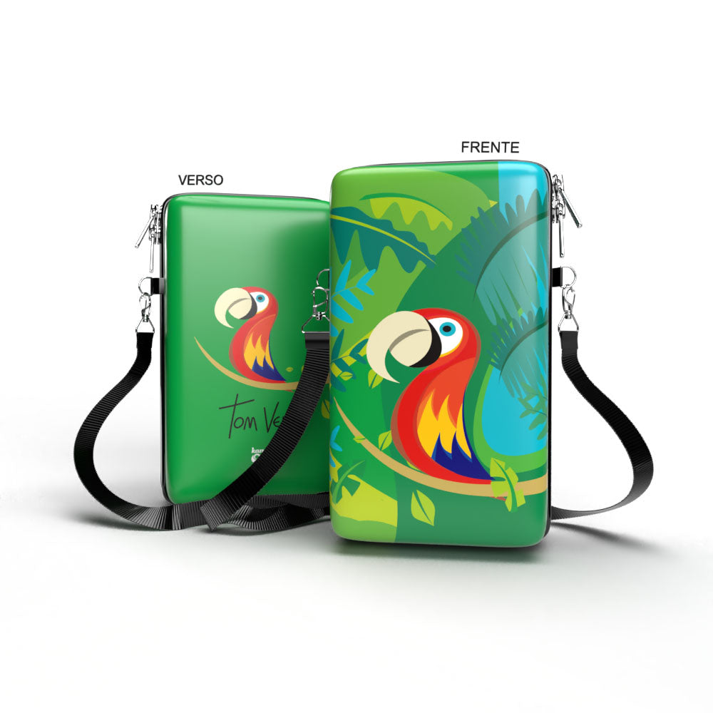 Bolsa Shoulder Bag Tom Veiga P Vertical - Pochete Slim Kameleon