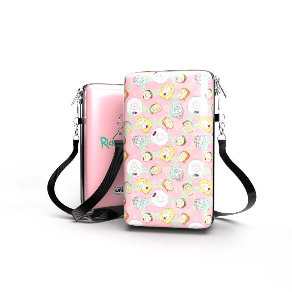 Bolsa Shoulder Bag P Vertical - Rick and Morty - Pochete Slim Kameleon