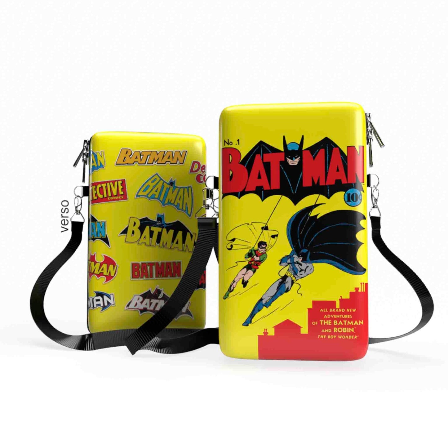 Bolsa Shoulder Bag P Vertical - Batman - Pochete Slim Kameleon