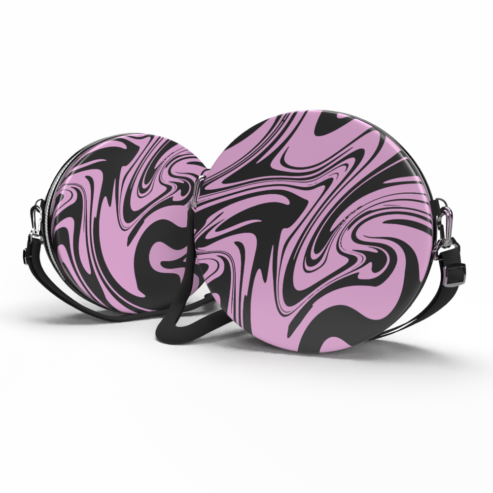 Bolsa Shoulder Bag Redonda - Abstrato