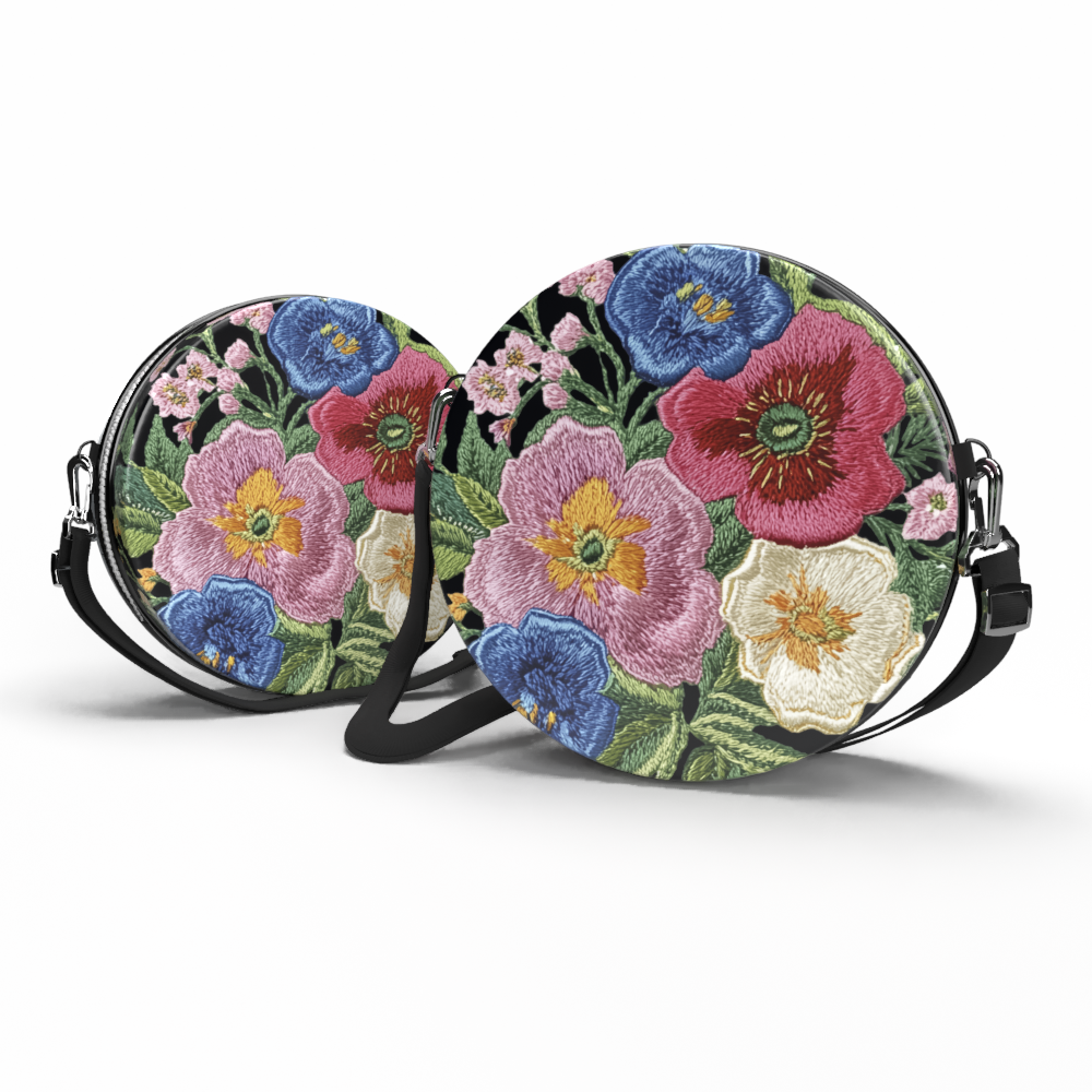 Bolsa Shoulder Bag Redonda - Flores