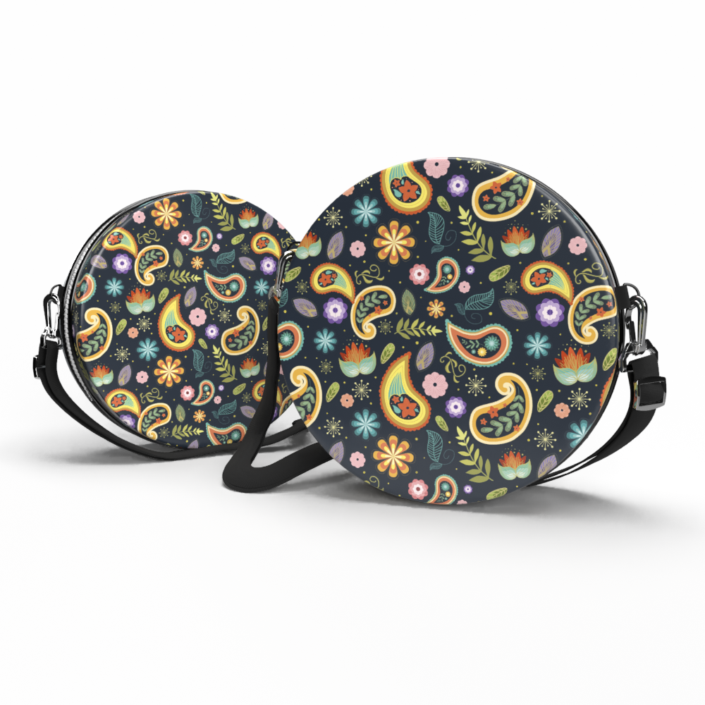 Bolsa Shoulder Bag Redonda - Abstrato