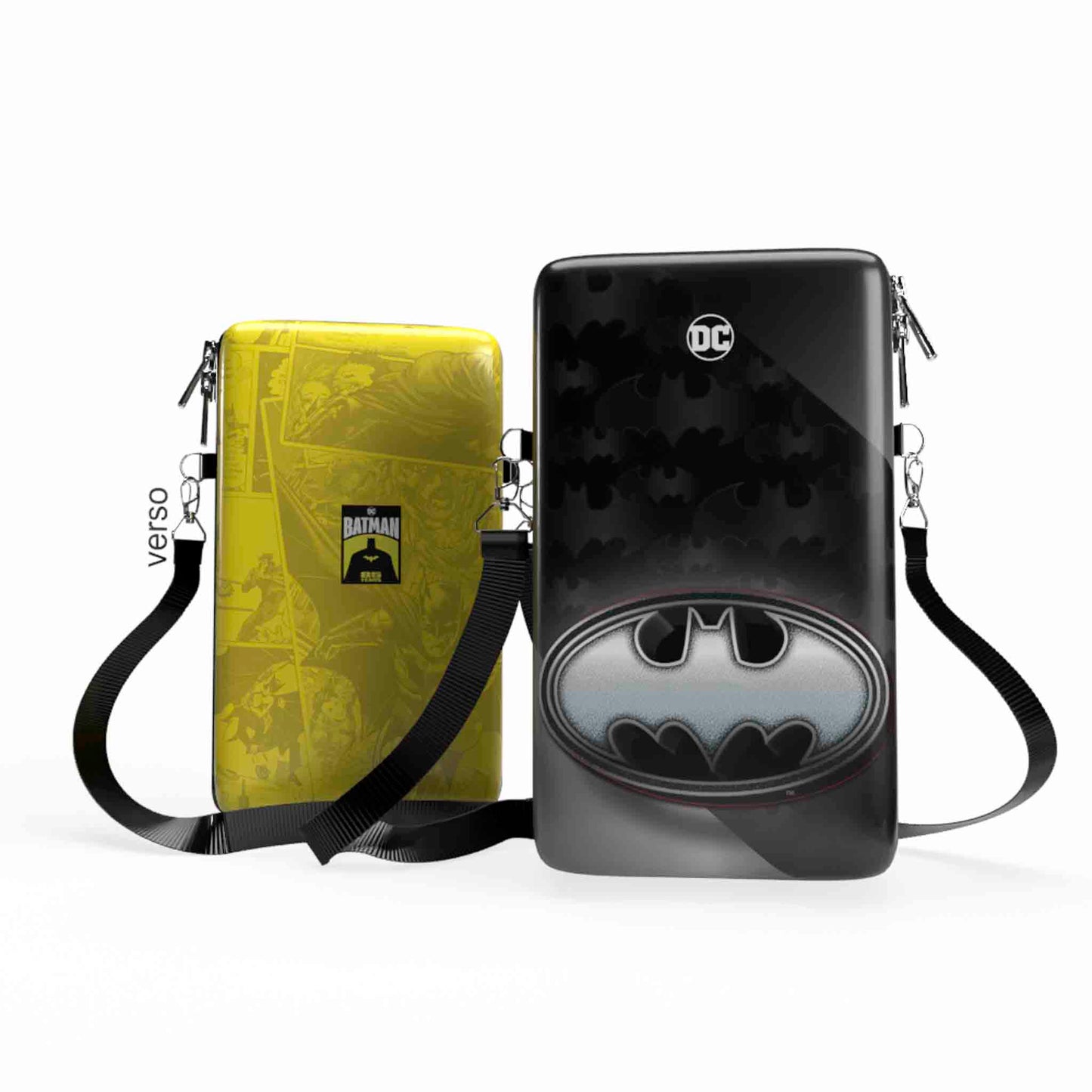 Bolsa Shoulder Bag P Vertical - Batman - Pochete Slim Kameleon