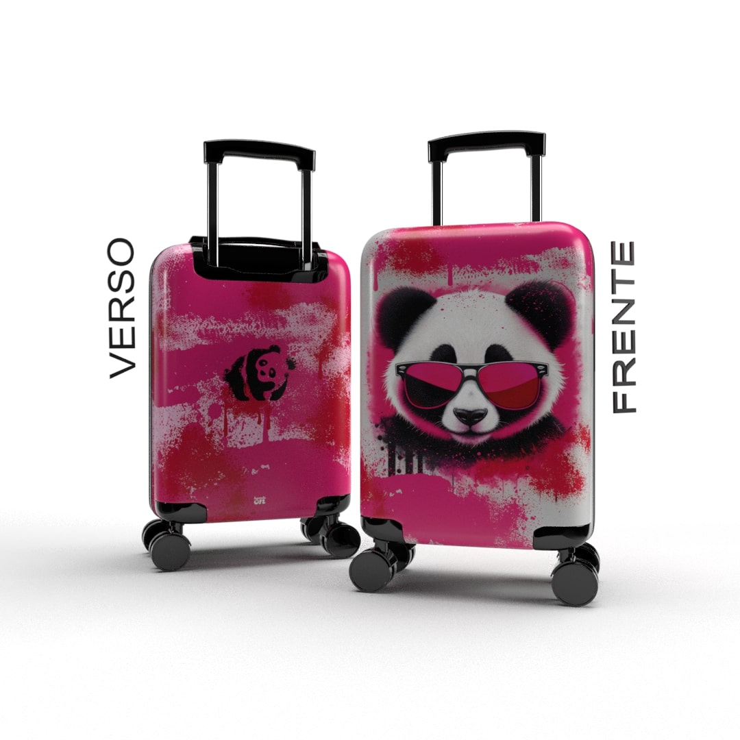 Mala Escolar Panda Personalizada Kameleon