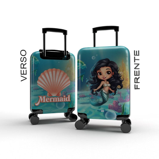 Mala Escolar Sereia Personalizada Kameleon