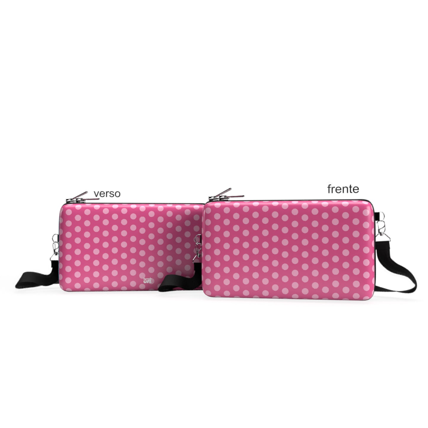 Shoulder Bag P Horizontal - Mundo Rosa - Pochete Slim Kameleon