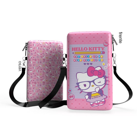 Bolsa Shoulder Bag P Vertical - Hello Kitty - Pochete Slim Kameleon - Kameleon Bags