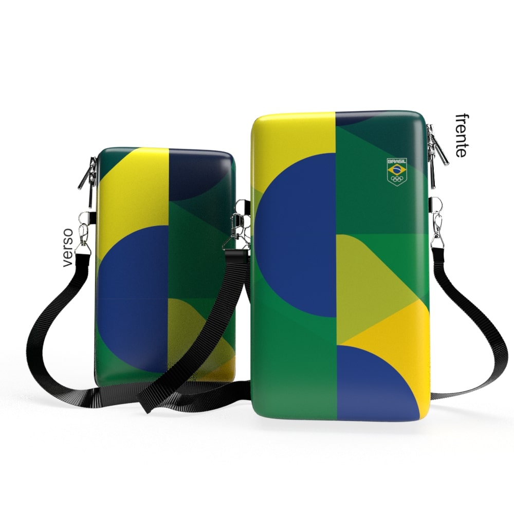 Shoulder Bag P Vertical - COB - Time Brasil - Bolsa Pochete Slim Kameleon