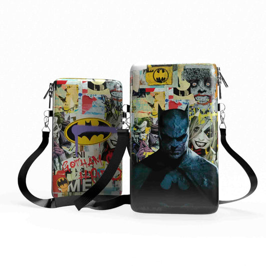 Bolsa Shoulder Bag P Vertical - Batman - Pochete Slim Kameleon