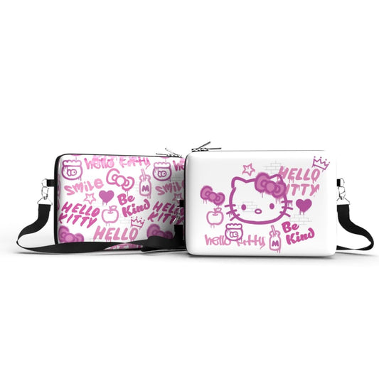 Bolsa Shoulder Bag G - Hello Kitty - Pochete/Lancheira/Estojo