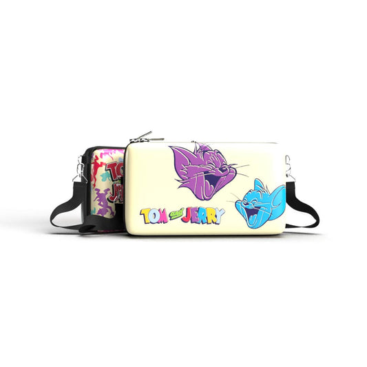 Bolsa Shoulder Bag P Horizontal - Tom and Jerry - Pochete Slim Kameleon