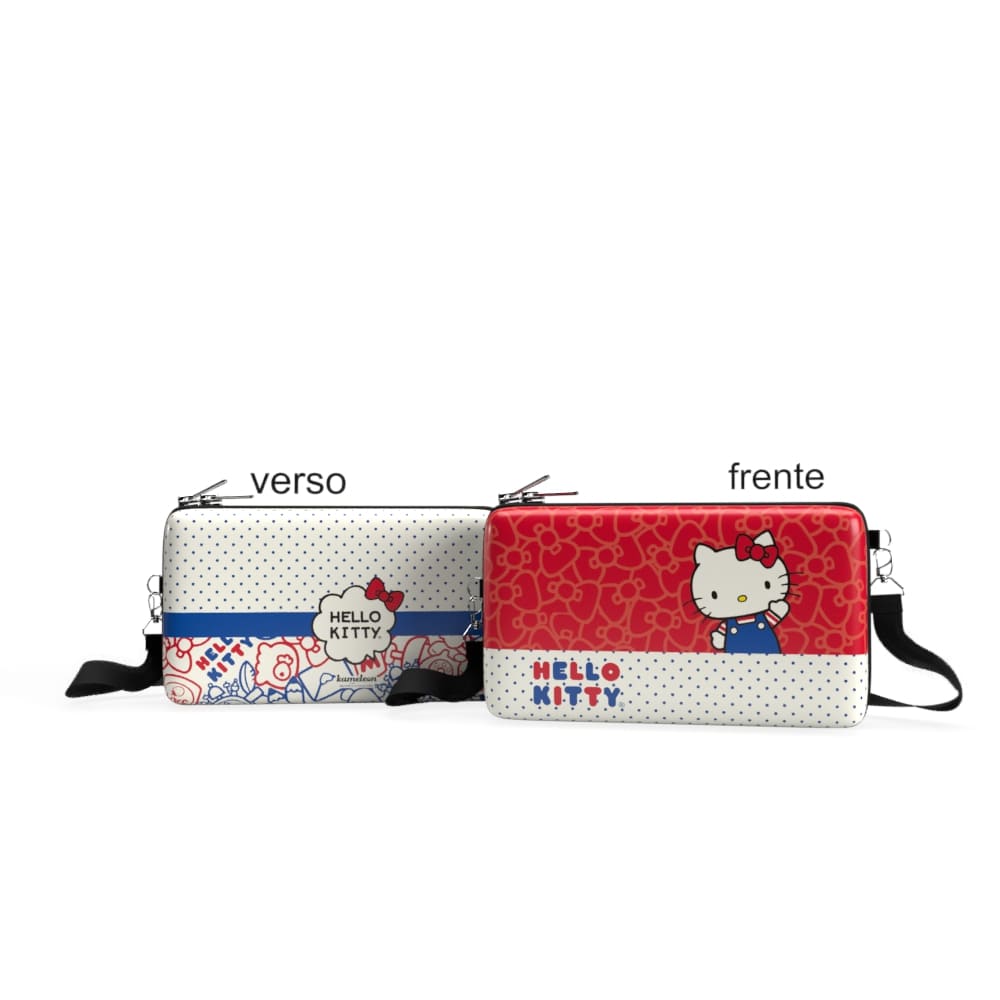 Bolsa Shoulder Bag P Horizontal Hello Kitty - Pochete Slim Kameleon