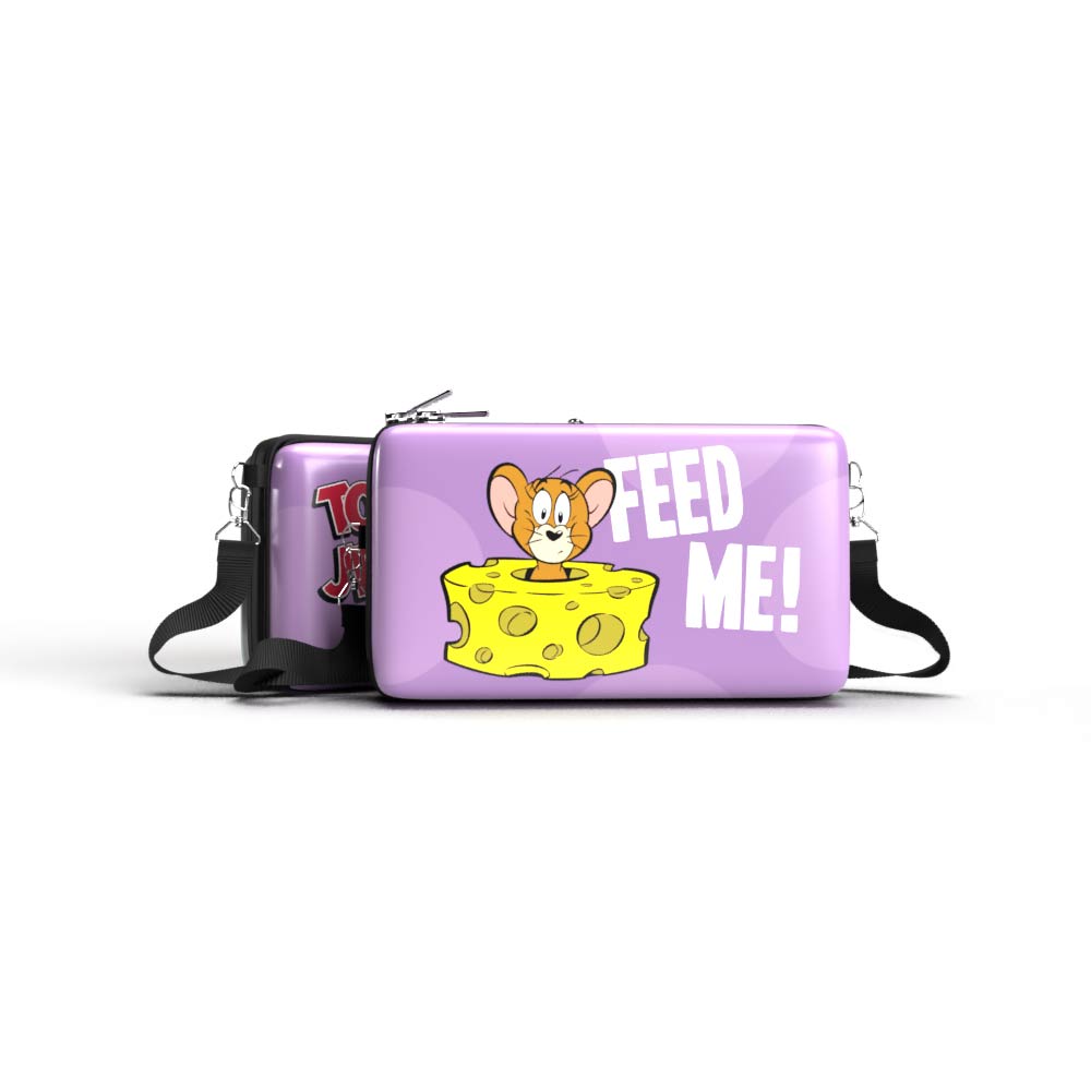 Bolsa Shoulder Bag P Horizontal - Tom and Jerry - Pochete Slim Kameleon