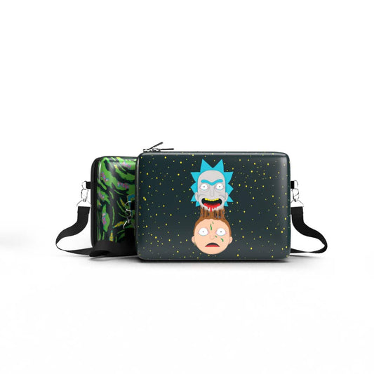Bolsa Shoulder Bag Rick and Morty G - Pochete/Lancheira/Estojo Kameleon