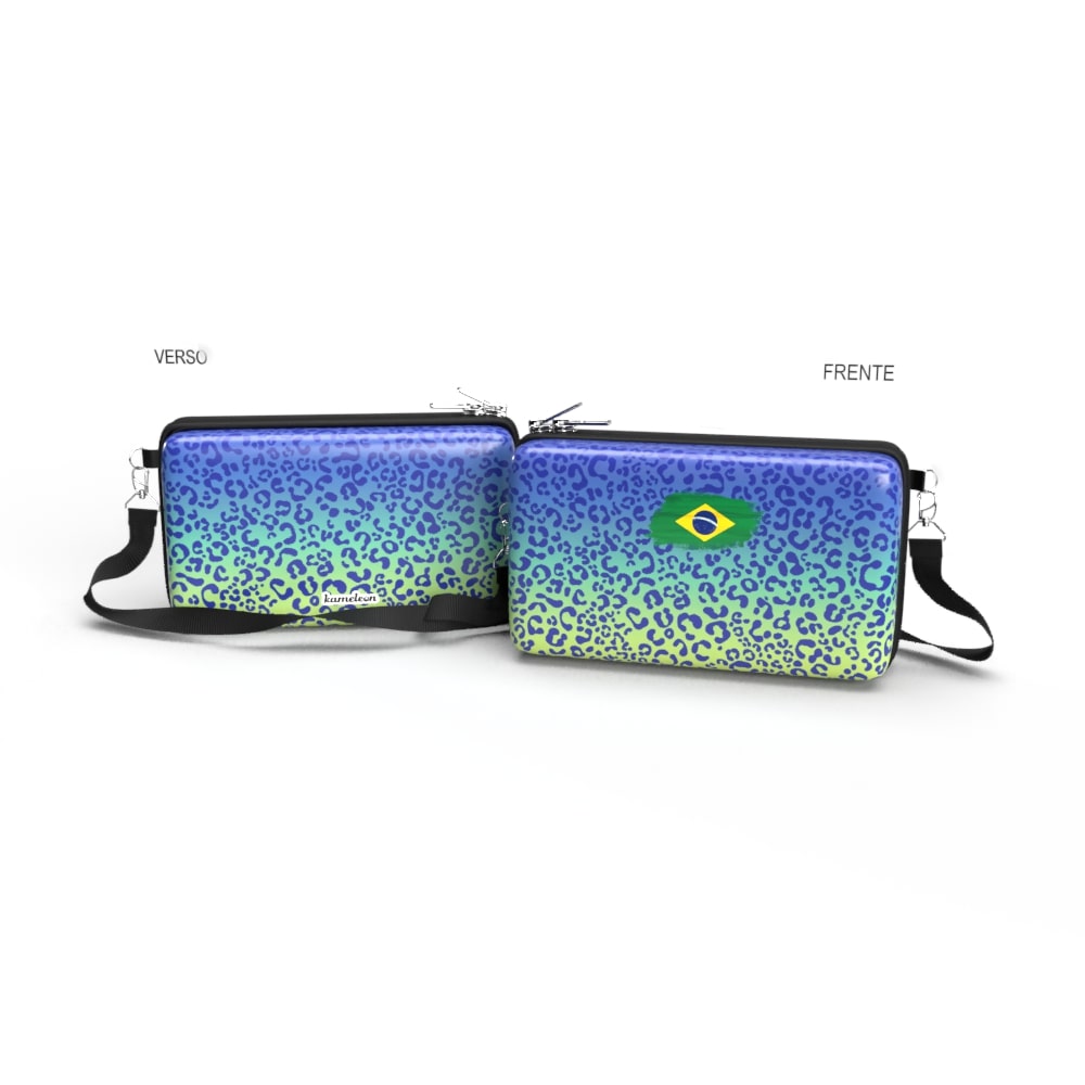 Bolsa Shoulder Bag P Horizontal - Copa do Mundo - Pochete Slim Kameleon