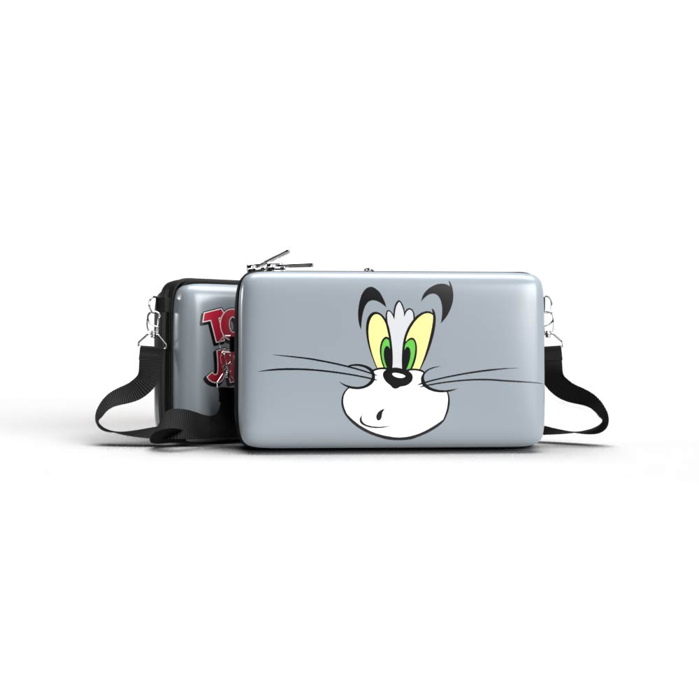 Bolsa Shoulder Bag P Horizontal - Tom and Jerry - Pochete Slim Kameleon