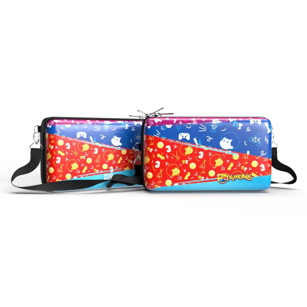 Bolsa Shoulder Bag P Horizontal - 3 Palavrinhas - Pochete Slim Kameleon