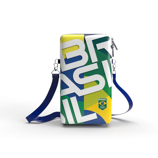 Bolsa Shoulder Bag P Vertical - Time Brasil - COB - Pochete Slim Kameleon