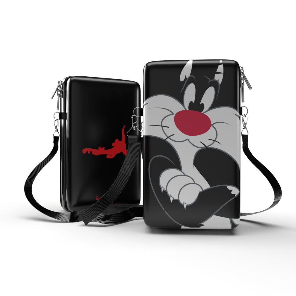 Bolsa Shoulder Bag P Vertical - Looney Tunes - Pochete Slim Kameleon