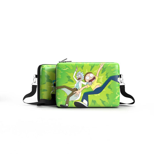 Bolsa Shoulder Bag Rick and Morty G - Pochete/Lancheira/Estojo Kameleon