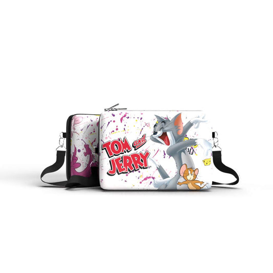 Bolsa Shoulder Bag Tom and Jerry G - Pochete/Lancheira/Estojo Kameleon