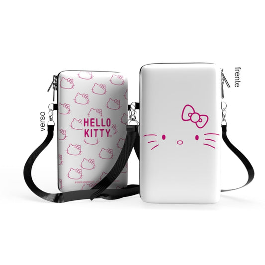 Bolsa Shoulder Bag P Vertical - Hello Kitty - Pochete Slim Kameleon - Kameleon Bags