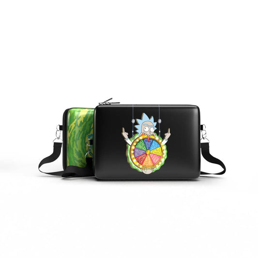 Bolsa Shoulder Bag Rick and Morty G - Pochete/Lancheira/Estojo Kameleon