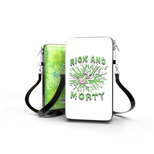 Bolsa Shoulder Bag P Vertical - Rick and Morty - Pochete Slim Kameleon