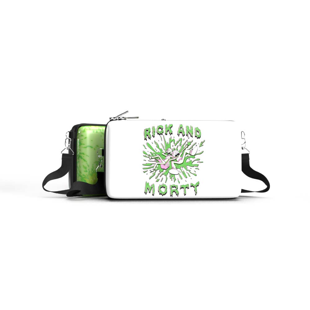 Bolsa Shoulder Bag P Horizontal - Rick and Morty - Pochete Slim Kameleon